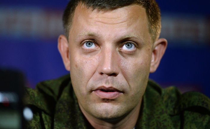Премьер-министр Донецкой народной республики Александр Захарченко. Архивное фото