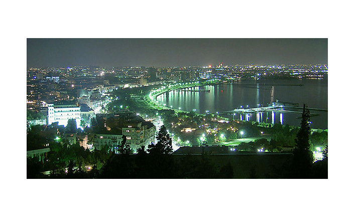 the View of Baku