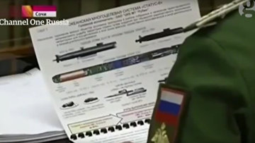 Торпеда «Статус-6» в репортаже российского государственного телевидения
