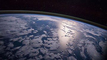 Фотография Земли, сделанная с Международной космической станции