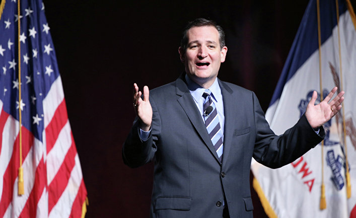 Кандидат в президенты США, сенатор-республиканец от штата Техас Тед Круз