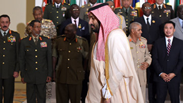 Сын короля Сальмана и министр обороны Саудовской Аравии Мухаммад ибн Салман Аль Сауд