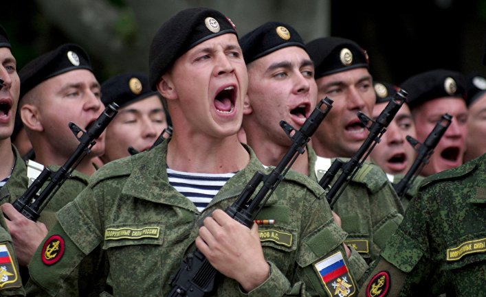Репетиция парада Победы в Севастополе