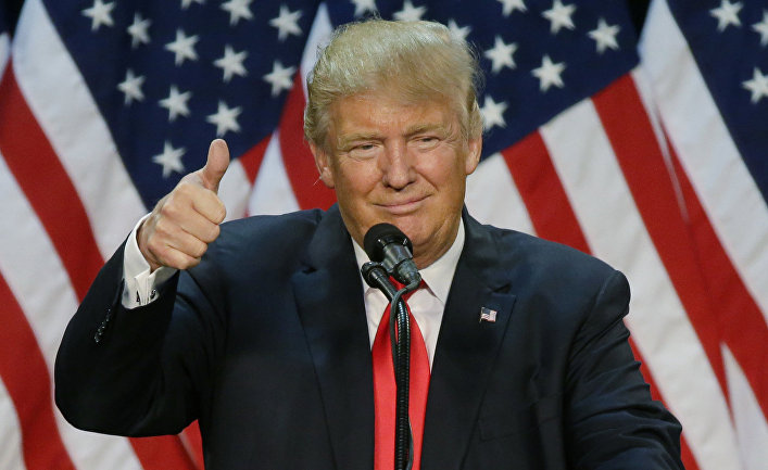 Кандидат в президенты США от Республиканской партии Дональд Трамп