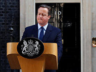 Премьер-министр Великобритании Дэвид Кэмерон выступает с заявлением об отставке