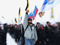 Шествие в День народного единства в Великом Новгороде
