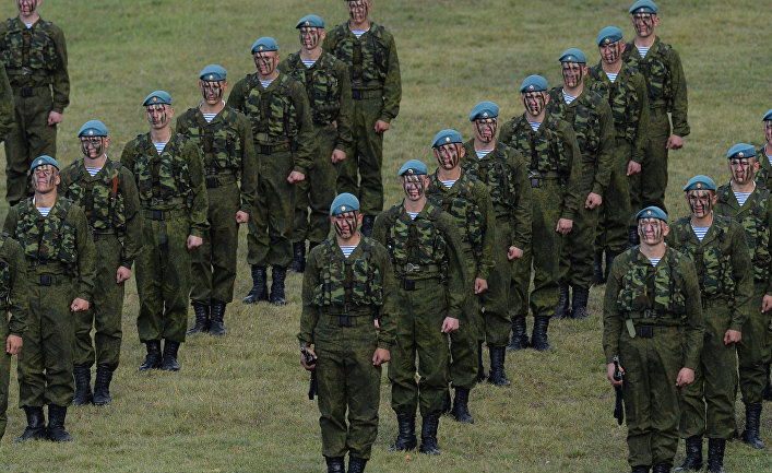 Военнослужащие воздушно-десантных войск РФ