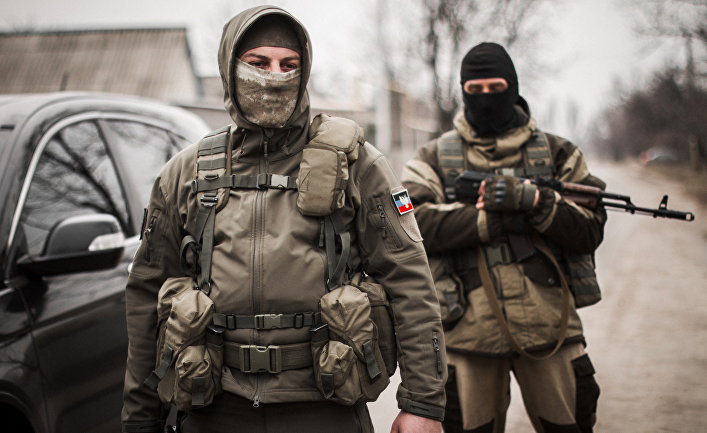 Ополченцы Донецкой народной республики