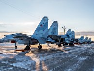 Самолеты Су-35 в Республике Карелия