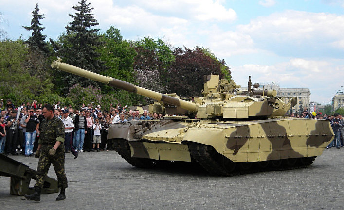 Украинский танк Т-84 «Оплот»