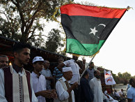 Акции протеста во время демонстрации в Бенгази