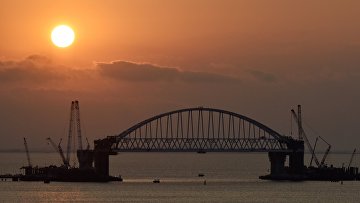 Строительство Крымского моста