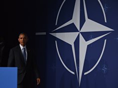 Президент США Барака Обама на саммите НАТО в Варшаве