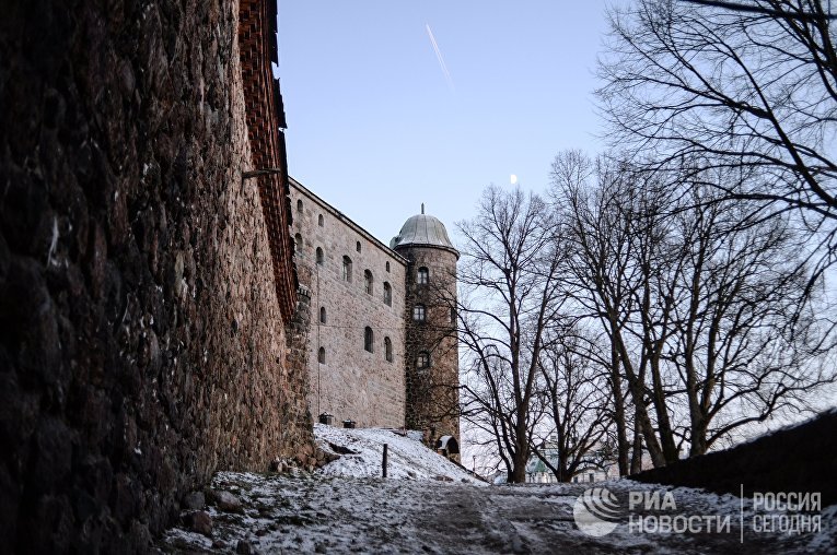 Фото замок в выборге