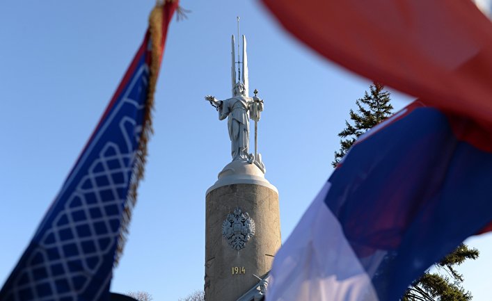 Памятник русским воинам Первой мировой войны в Белграде